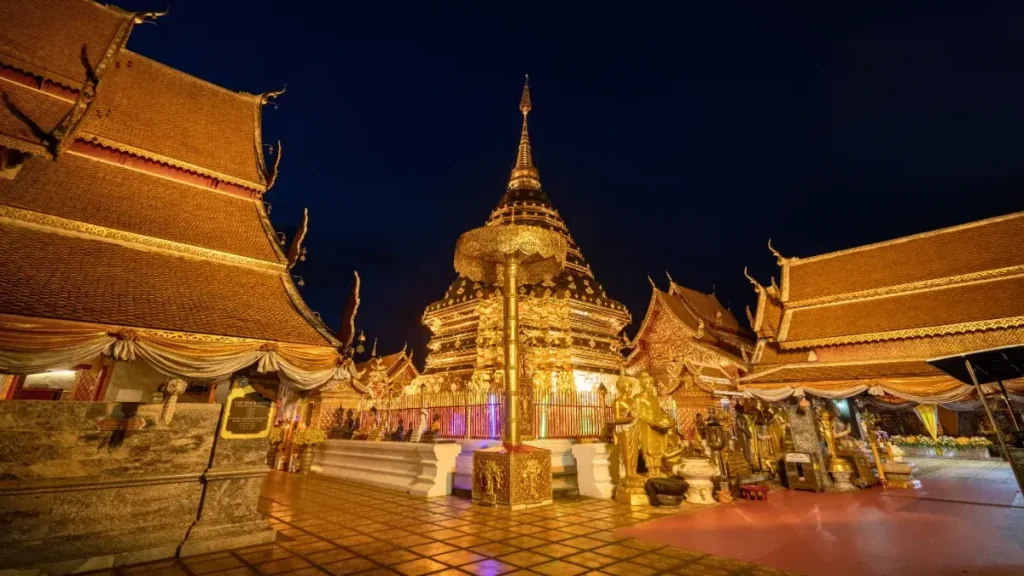 Wat Phra That Doi Suthep Is the Most Famous Temple in Chiang Mai