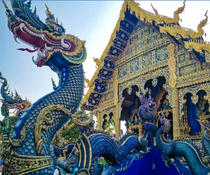 blue temple