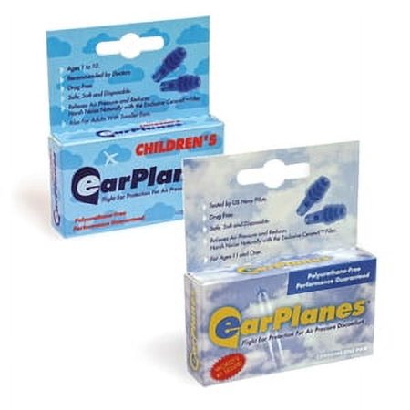EarPlanes Travel Ear Plugs