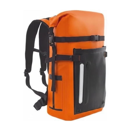 JWQFBC Waterproof Dry Bag Backpack Multi-Use Water-Resistant Backpack Tear-Resistant Outdoor Gear for Diving Snorkeling Swimming Orange Black+50L