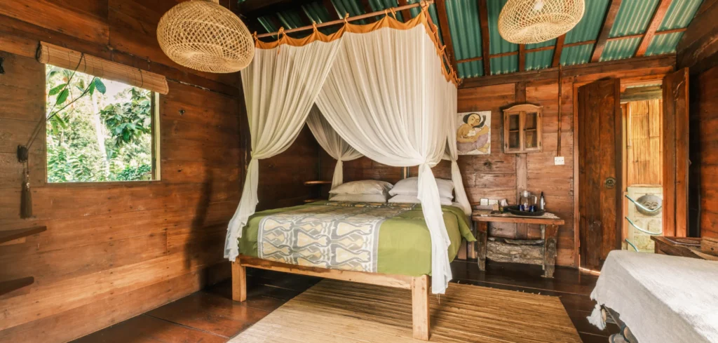Monkey bungalow interior