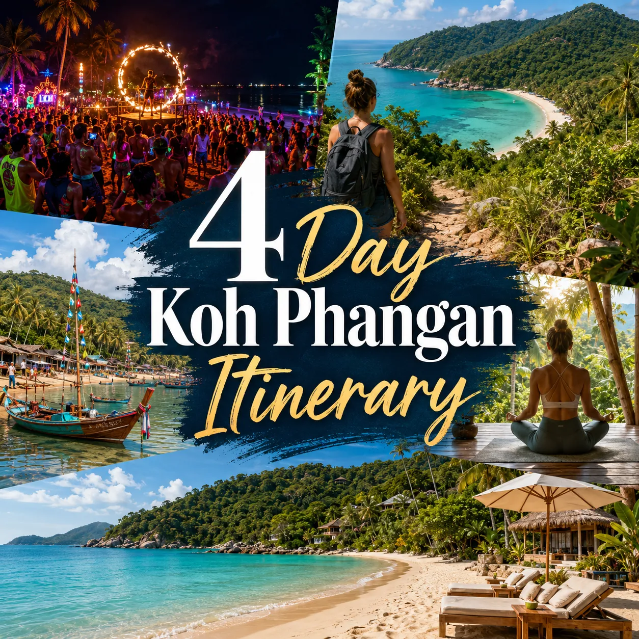 4 day Koh Phangan itinerary