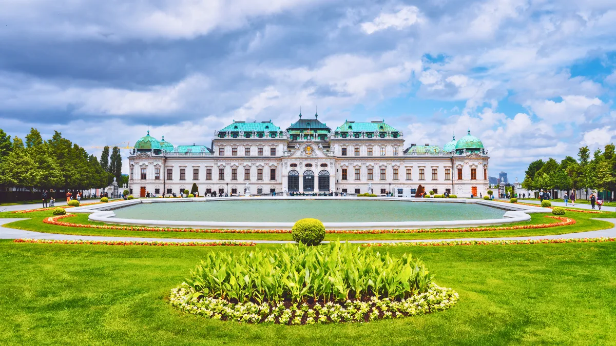Belvedere Palace Vienna Austria