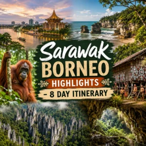 Borneo Sarawak Highlights 8 Day Itinerary