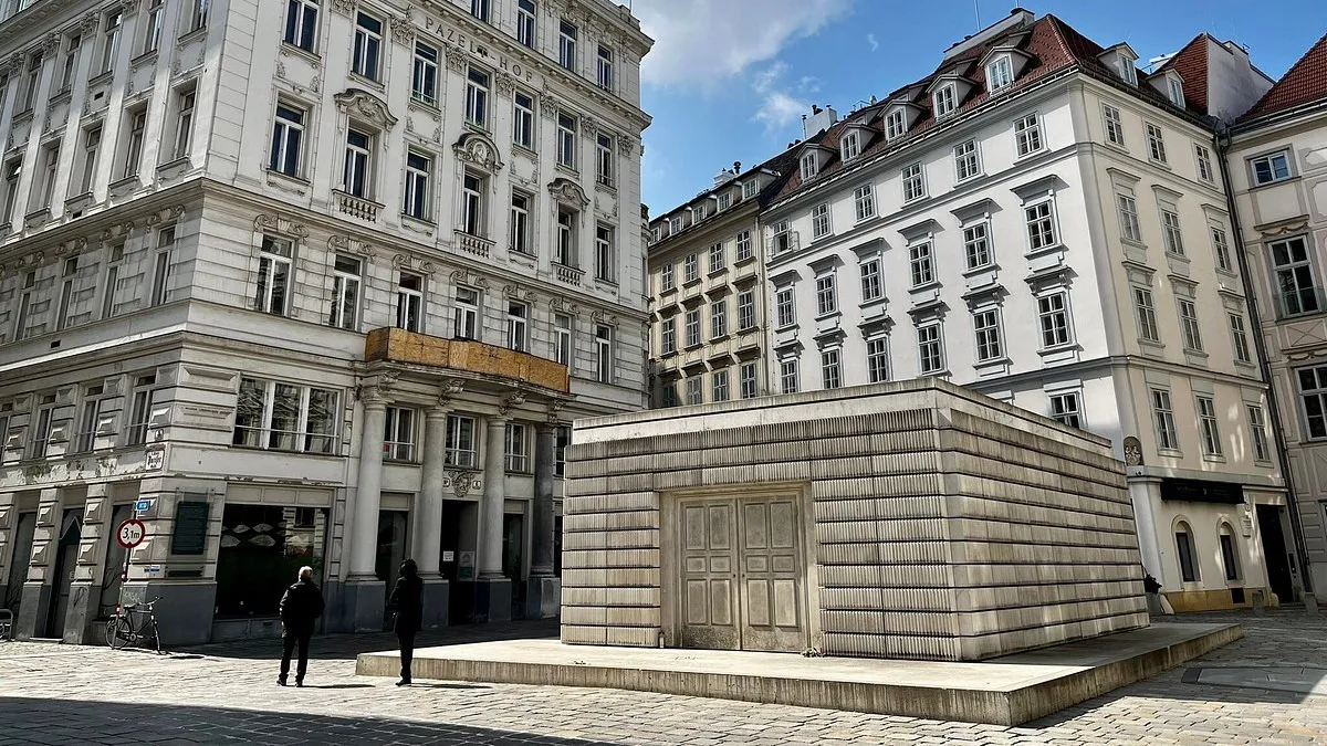 Judenplatz Holocaust Memorial Vienna