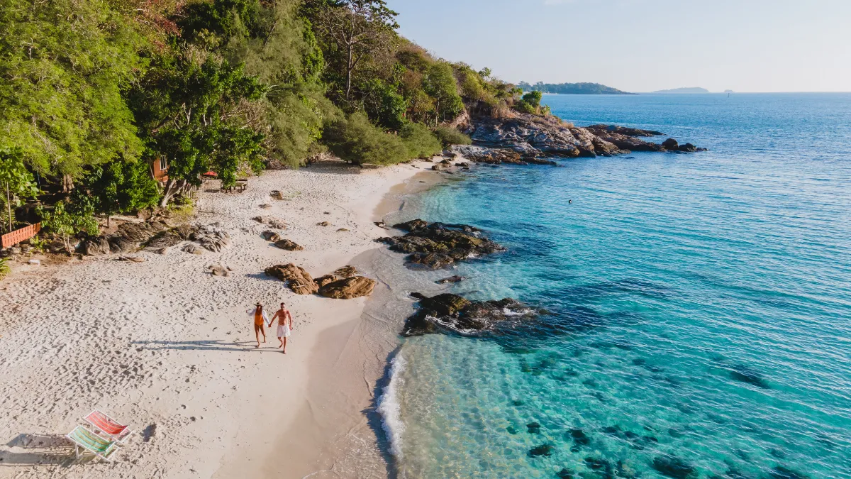 Koh Samet Island Thailand, View from above