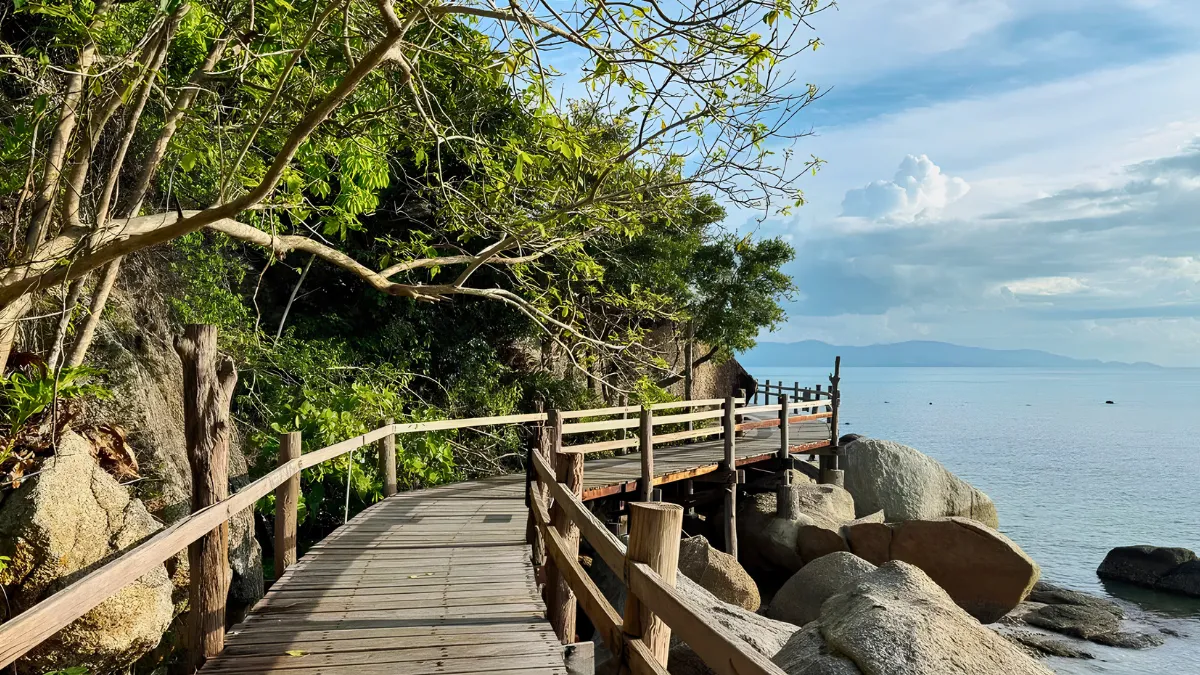 Leela Beach Jetty Walkway