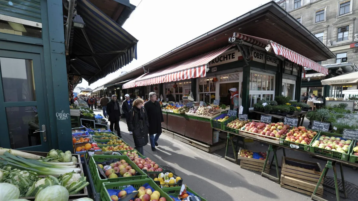 Naschmarkt, Vienna Austria
