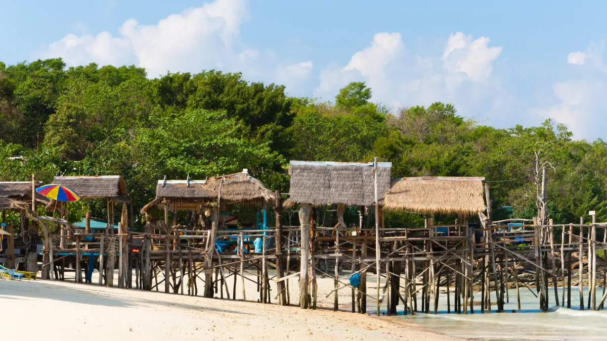 Pier on Koh Samet, Thailand