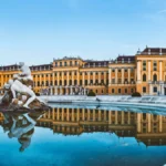 Schonbrunn palace in Vienna, Austria