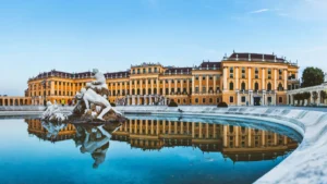 Schonbrunn palace in Vienna, Austria