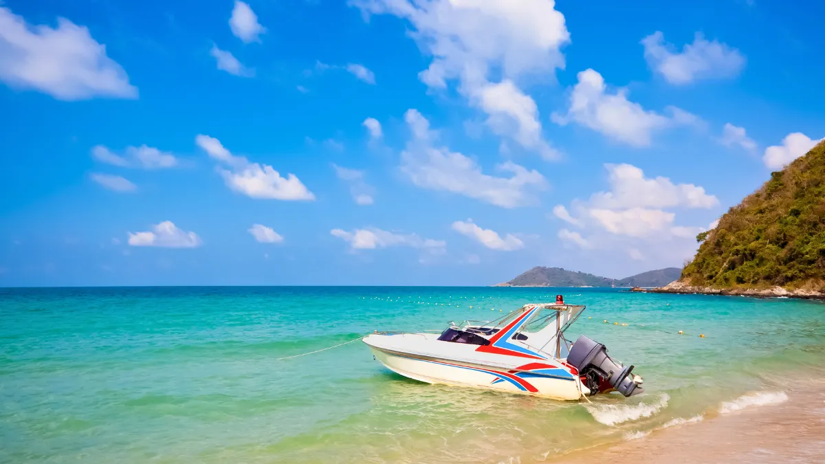 Speedboat on Koh Samet