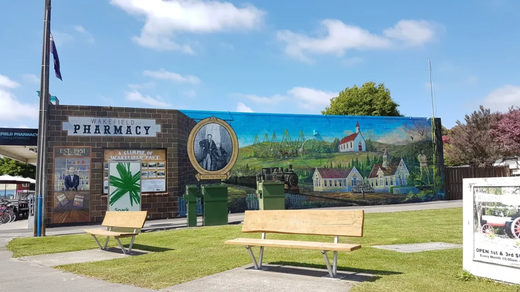 Wakefield mural by Pete Madsen