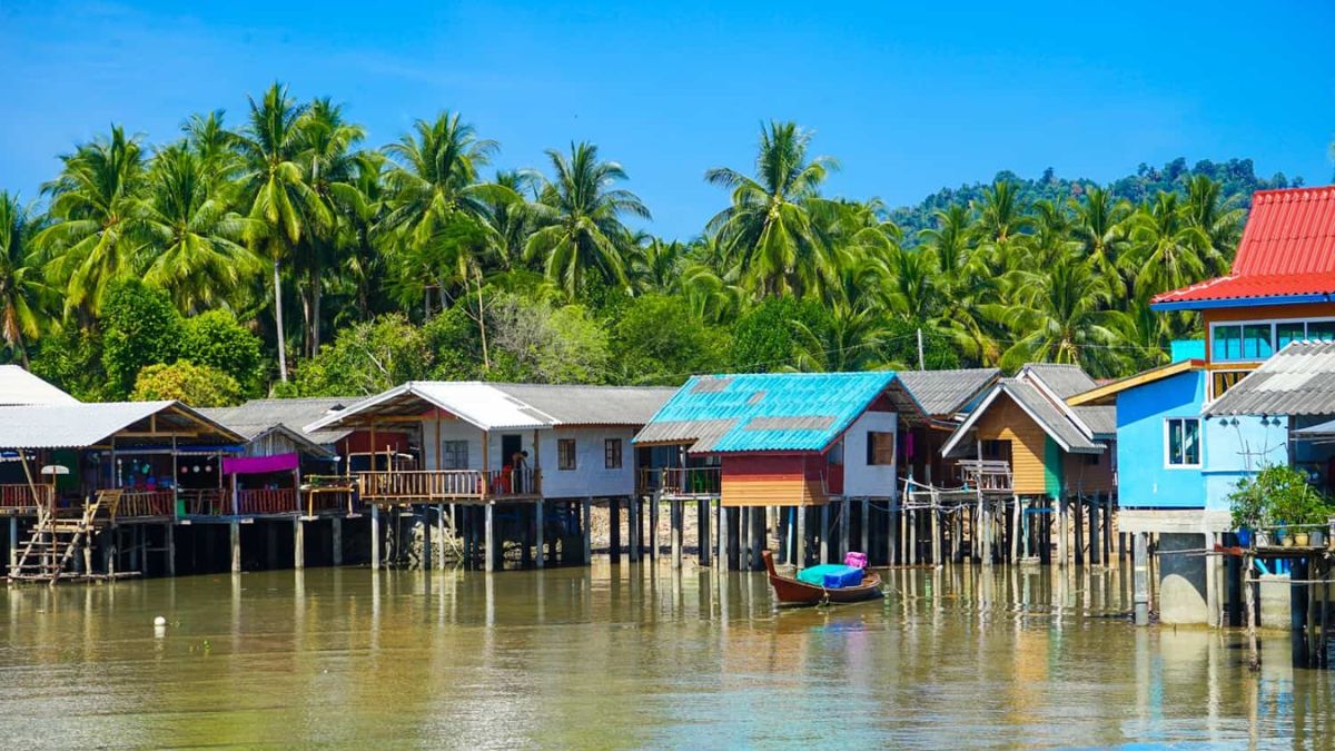 Ban Batu Bute fishing village, Trang province