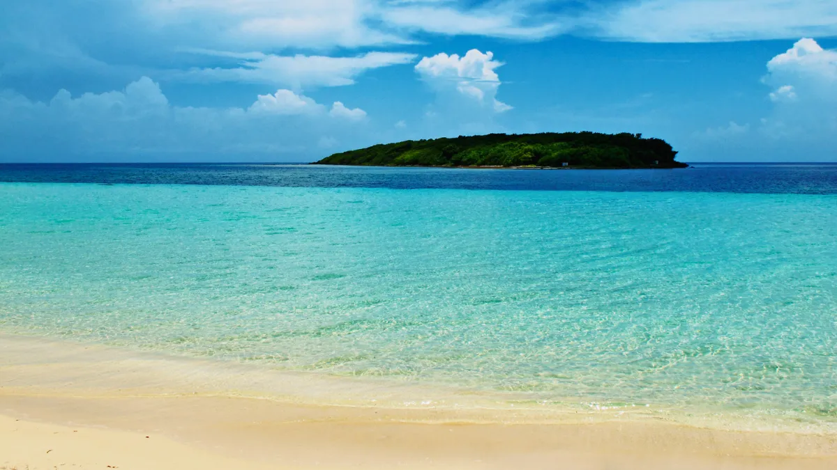 Blue Beach Vieques Puerto Rico