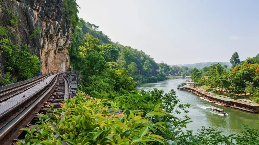 Death Railway Bridge over the Kwai Noi River