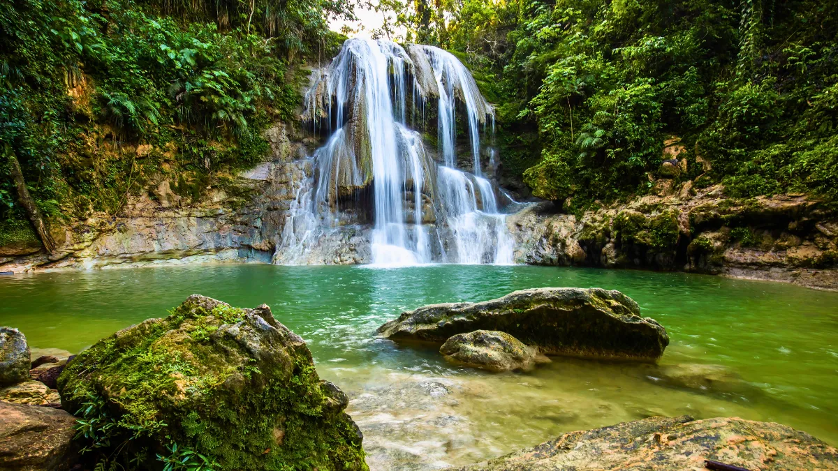 Gozalandia Waterfall in San Sebastian Puerto Rico