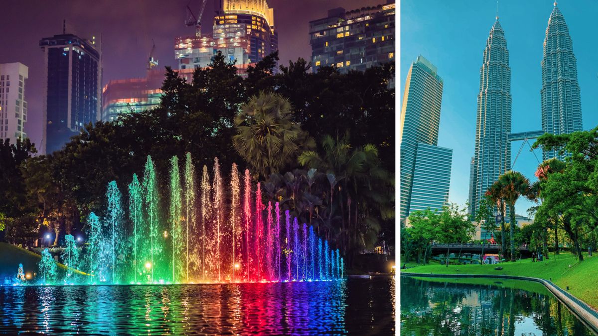 KLCC Park and the Lake Symphony