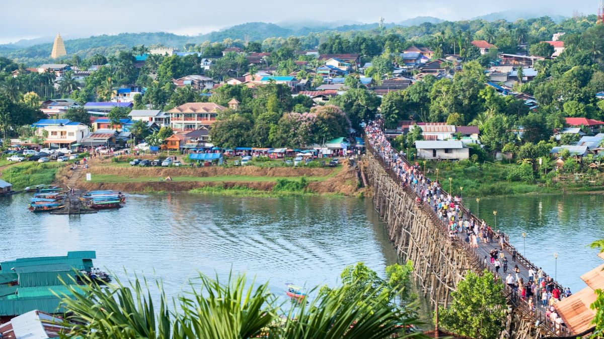 Mon Bridge, Sangkhlaburi, Kanchanaburi province