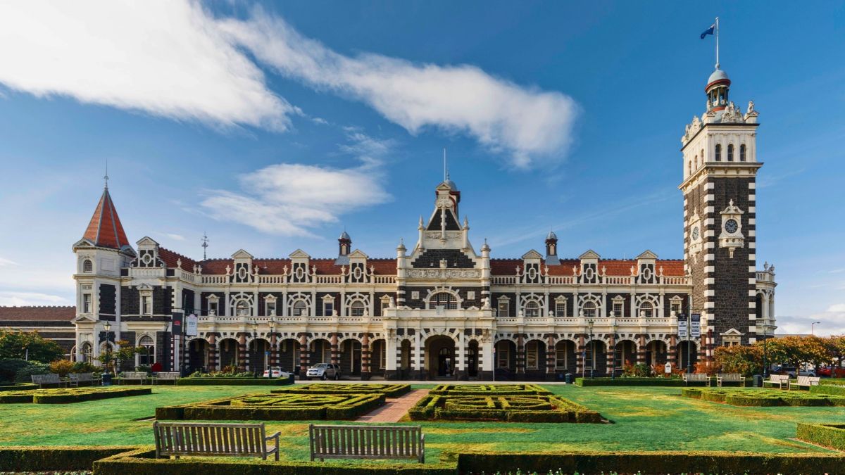 Dunedin Railway Station, New Zealand