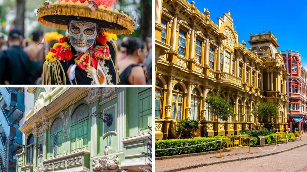 San Jose - Day of the Dead and historic buildings